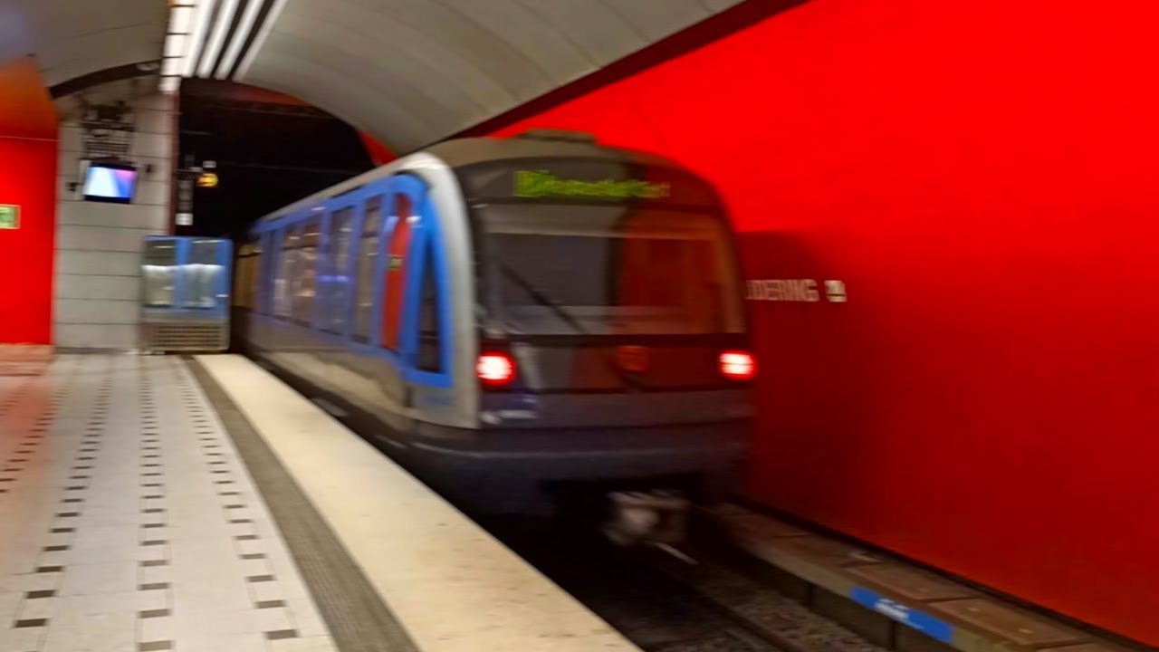 🚇 MVG C1 departing TRUDERING (Munich U-Bahn)
