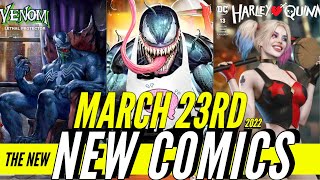 NEW COMIC BOOKS RELEASING MARCH 23rd 2022 MARVEL COMICS \& DC COMICS PREVIEWS COMING OUT THIS WEEK