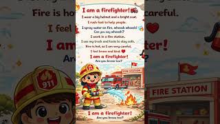 Firefighter Rescue Story 🚒 | Brave Heroes Song for Kids | Learn English | #kidssongsclub