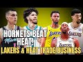 HEAT LOSE TO HORNETS! LAKERS &amp; HEAT TRADE BUSINESS