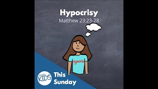 Hypocrisy | St Bart's Kids Talk: Week 1 of Big Issues (Matthew 23:23-28)