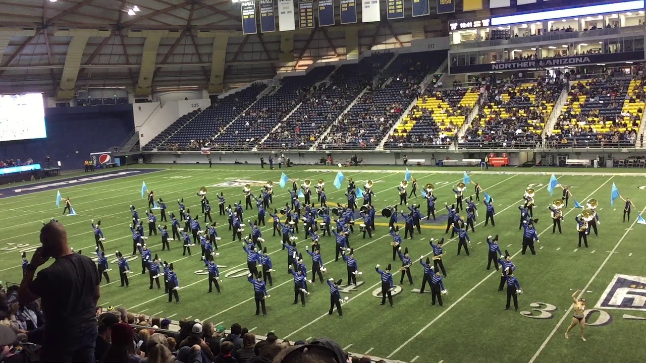NAU LumberJack Marching Band Last Game YouTube