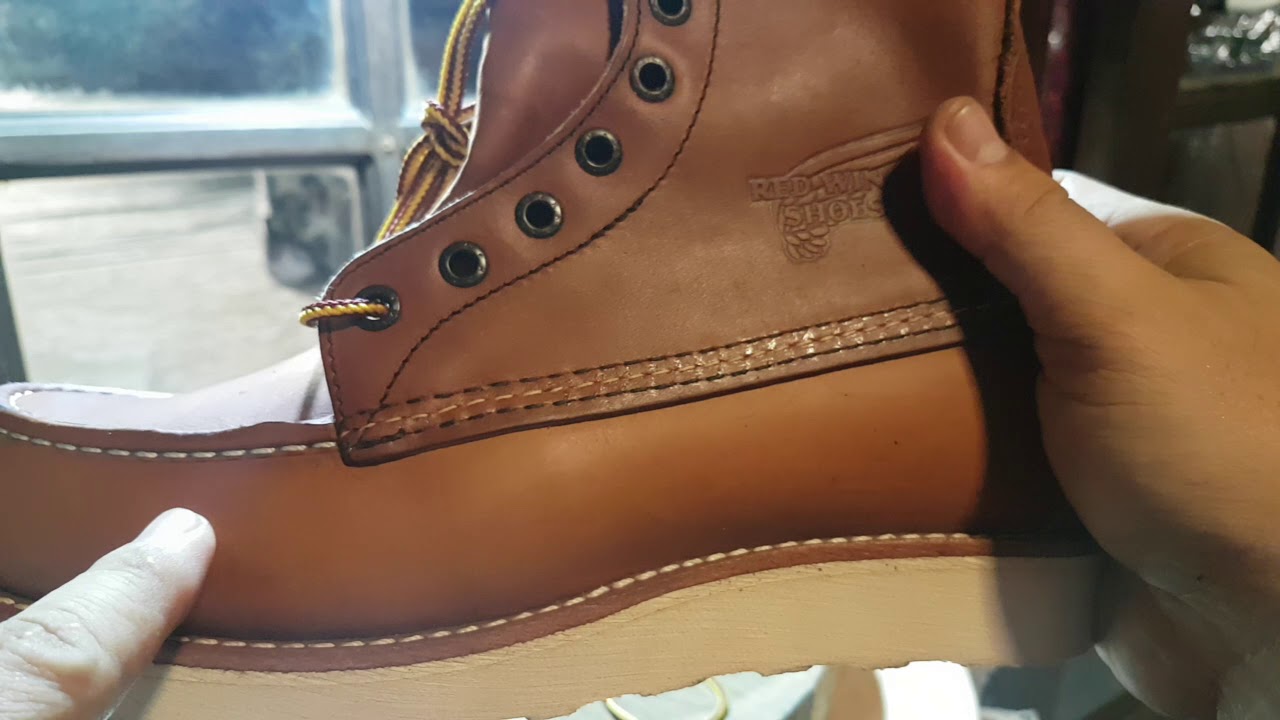 Red Wing 10877 Factory Seconds - YouTube