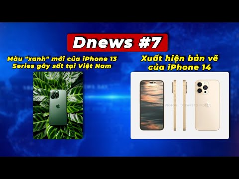 Video Xuất hiện bản vẽ của iPhone 14 | Màu 