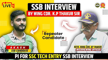 SSB Mock Interview | Complete Personal Interview & Feedback | SSB Personal Interview | SSB Coaching