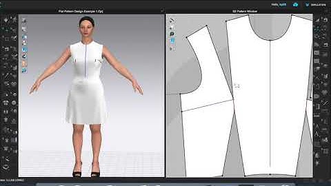 Introduction to Patterning using Clo3D  - EXERCISE 1: DART MANIPULATION (BUST TO SHOULDER)
