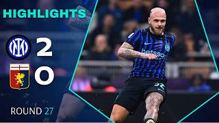 Inter - Genoa 2-0 Highlights Serie A 2025-26 Inter Genoa