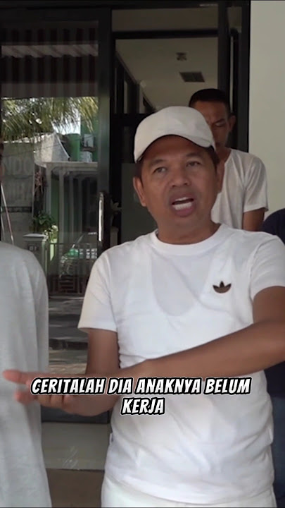 Kang Dedi telusuri yayasan penyalur tenaga kerja #gubernurjabar