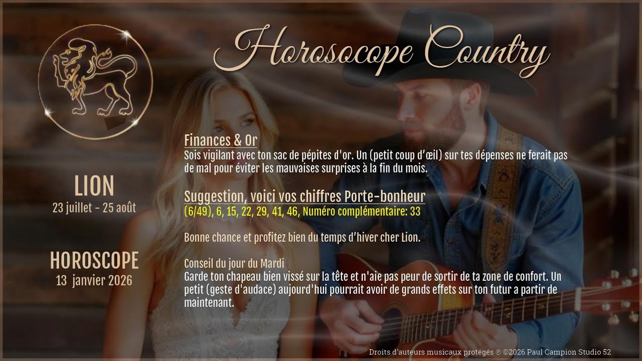 LION  -  13 janvier 2026