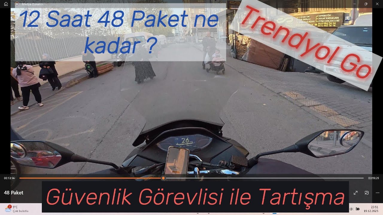 # Kurye Günlükleri 5 # Güvenlik Görevlisi arasında geçen olay ? İlk Çalışma Günüm ?