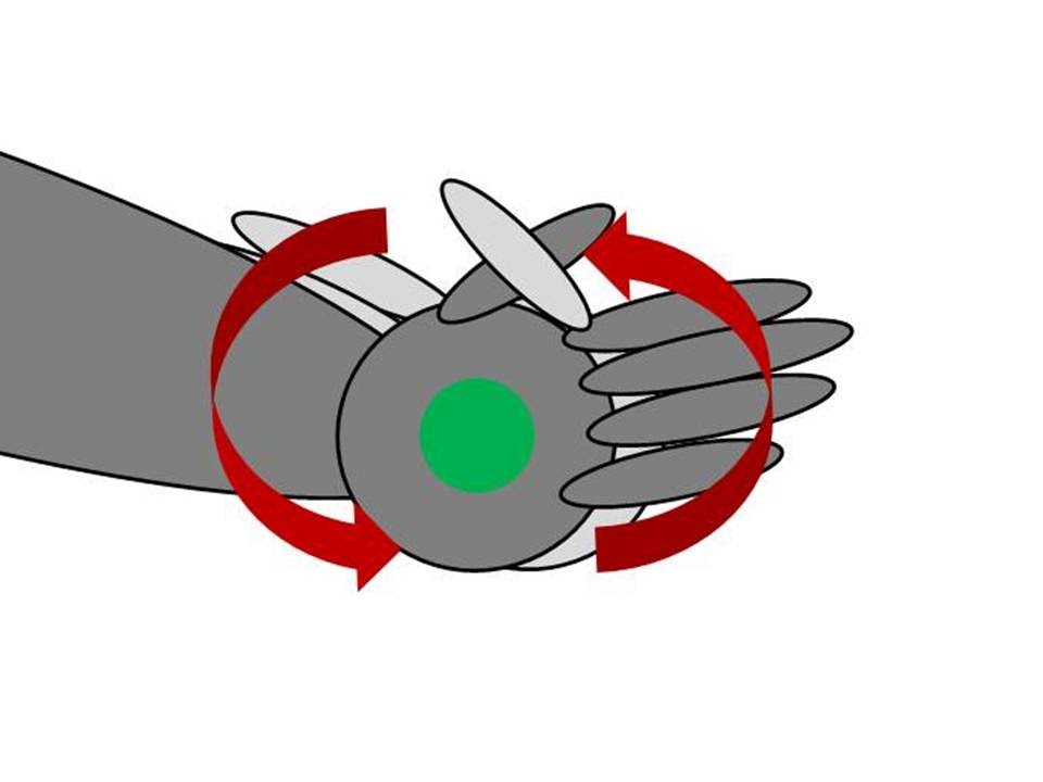 Massage de la main FACILE adapté à l'EMS, l'hôpital, la convalescence, la maison de repos