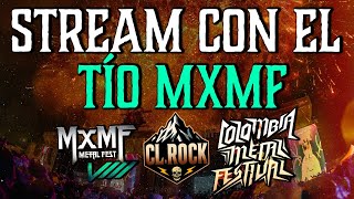 AMUSIA EN DIRECTO: CHARLA CON EL TÍO CACIQUE Mxmf, Cl Rock, Colombia metal festival