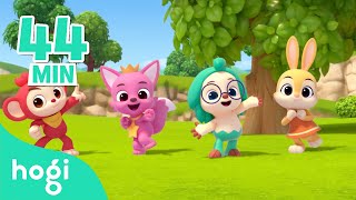 Walking Walking and More | +Compilation | Hogi's Sing Along | Kids Nursery Rhymes | Pinkfong \u0026 Hogi