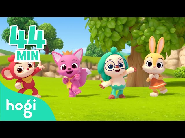 Walking Walking and More | +Compilation | Hogi's Sing Along | Kids Nursery Rhymes | Pinkfong & Hogi class=