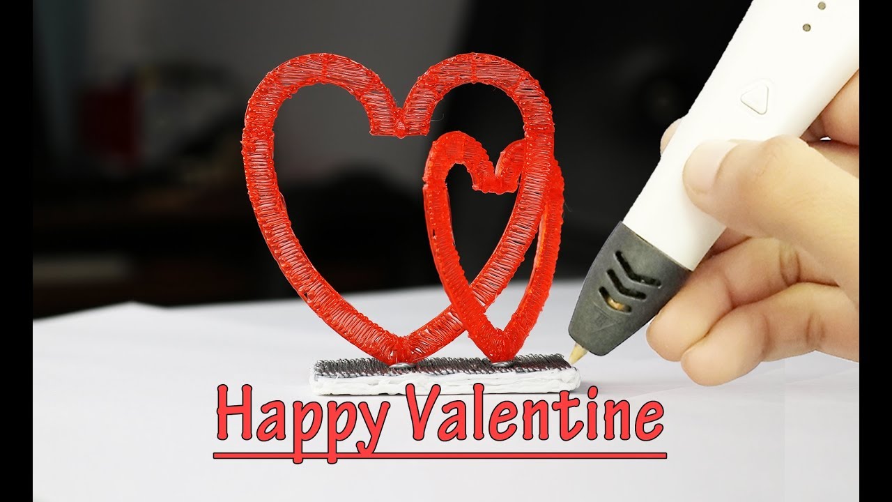 2 Amazing | How to make 3D Heart for this Valentine Day - YouTube