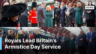 FULL CEREMONY: Queen Camilla & Princess of Wales Lead Britain’s Armistice Day Tributes | AC1G