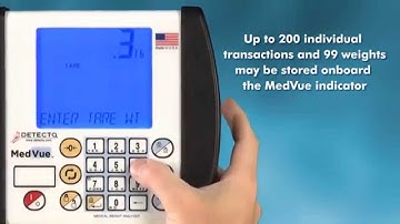 Detecto MedVue Medical Weight Analyzer Features