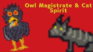 #game Update 0.1.5 New monsters: Owl Magistrate & Cat Spirit