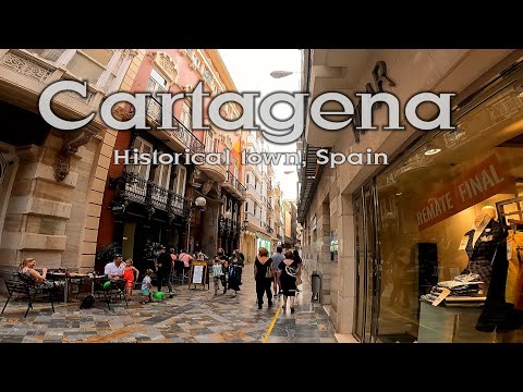 Cartagena city tour, Spain travel guide / walk in the city / walking tour.