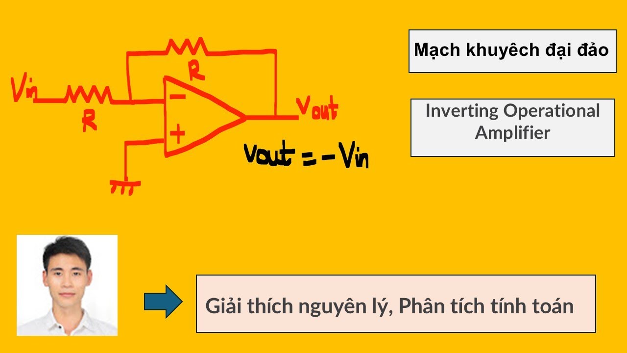 Mạch Khuếch Đại Đảo (Inverting Amplifier) part 3