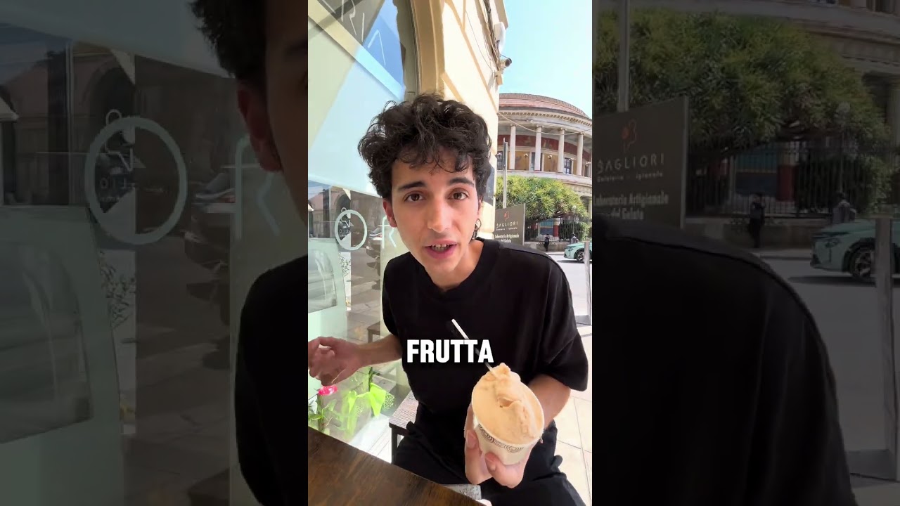 GELATO ARTIGIANALE IN CENTRO A PALERMO 😍