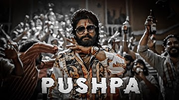 PUSHPA - ALLU ARJUN EDIT | ATTITUDE STATUS EDIT  PUSHPA 2