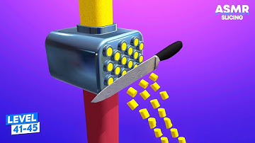 ASMR Slicing (Level 41-45) Android Gameplay