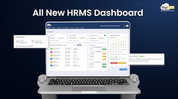 All New HRMS Dashboard – Built for a Seamless Employee Experience!