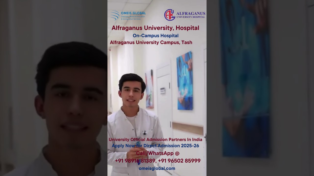 Study MBBS at Alfraganus University, Tashkent. For Direct Admission +91 98916 81389, +91 96502 85999