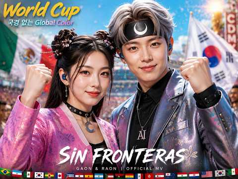 SIN FRONTERAS 🔥 국경을 넘어 Mexico K-pop Anthem – Gaon & Raon Official MV