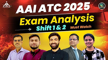 AAI ATC 2025 Exam Analysis | 14 July Both Shifts Detailed Review | Student Feedback 🔥 #aaiatc2025