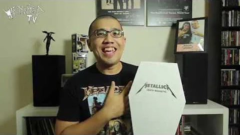 UNBOXING Metallica - Death Magnetic Coffin Boxset