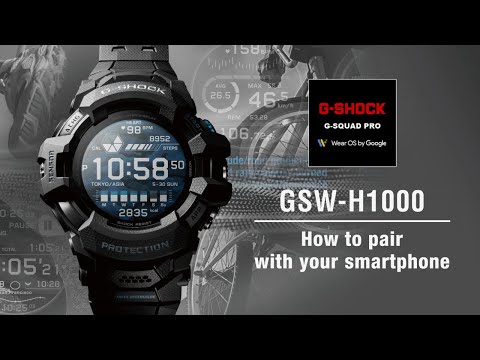 Tips Vol.01: How to pair with your smartphone | CASIO G-SHOCK GSW-H1000