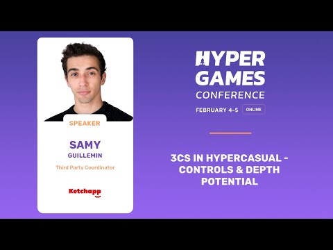 3Cs in Hypercasual - Controls & Depth Potential by Samy Guillemin (Ketchapp)