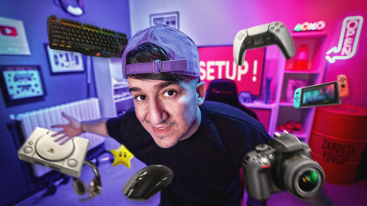 Gaming Setup / Room Tour ! -😎 أفضل سيت اب في العالم