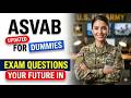 ASVAB for Dummies Exam Questions - Full 2026 AFQT Practice Test Guide To Raise Your Score