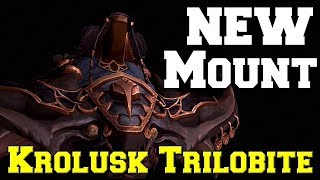 Krolusk Trilobite | New Mount | World of Warcraft Battle for Azeroth