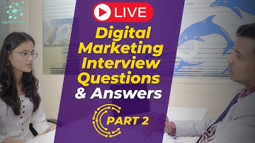 Top Digital Marketing Interview Questions & Answers for Fresher (Part - 2)