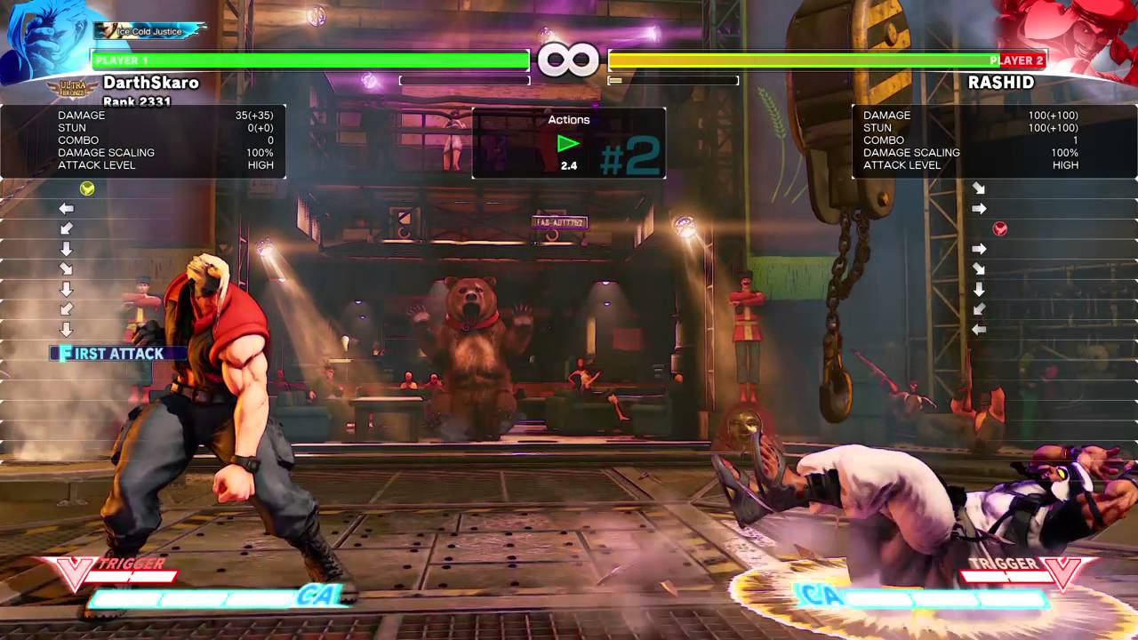 STREET FIGHTER V: Punishing Rashid