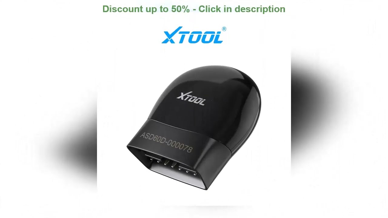 XTOOL ASD60 OBDII Scanner For Benz/VW/BMW,Bidirectional Control,SAS/EPB Reset,Full Systems Diagno