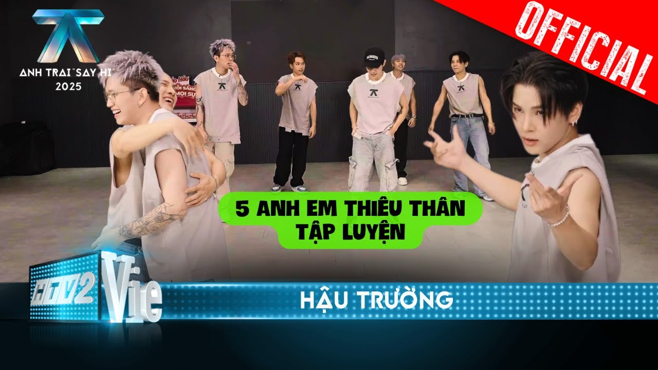 [BTS] Ryn Lee Thái Ngân Bùi Duy Ngọc "không cười bạn", 5 Anh Em Thiêu Thân tập luyện|Anh Trai Say Hi