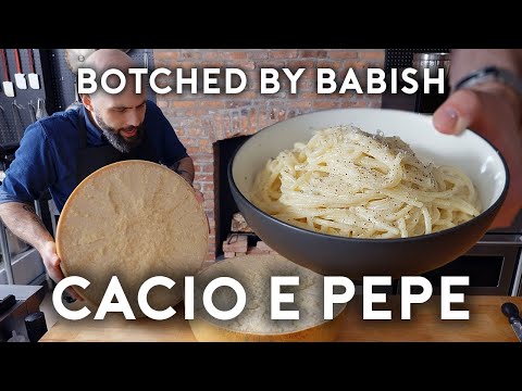 Cacio e Pepe  Botched by Babish ft. Italia Squisita