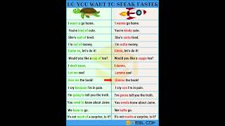 Sound Like a Native: Informal Contractions