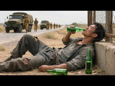 The despised drunkard turns into a sniper, taking out an entire company of Japs with a single shot!