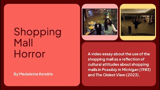 Shopping Mall Horror