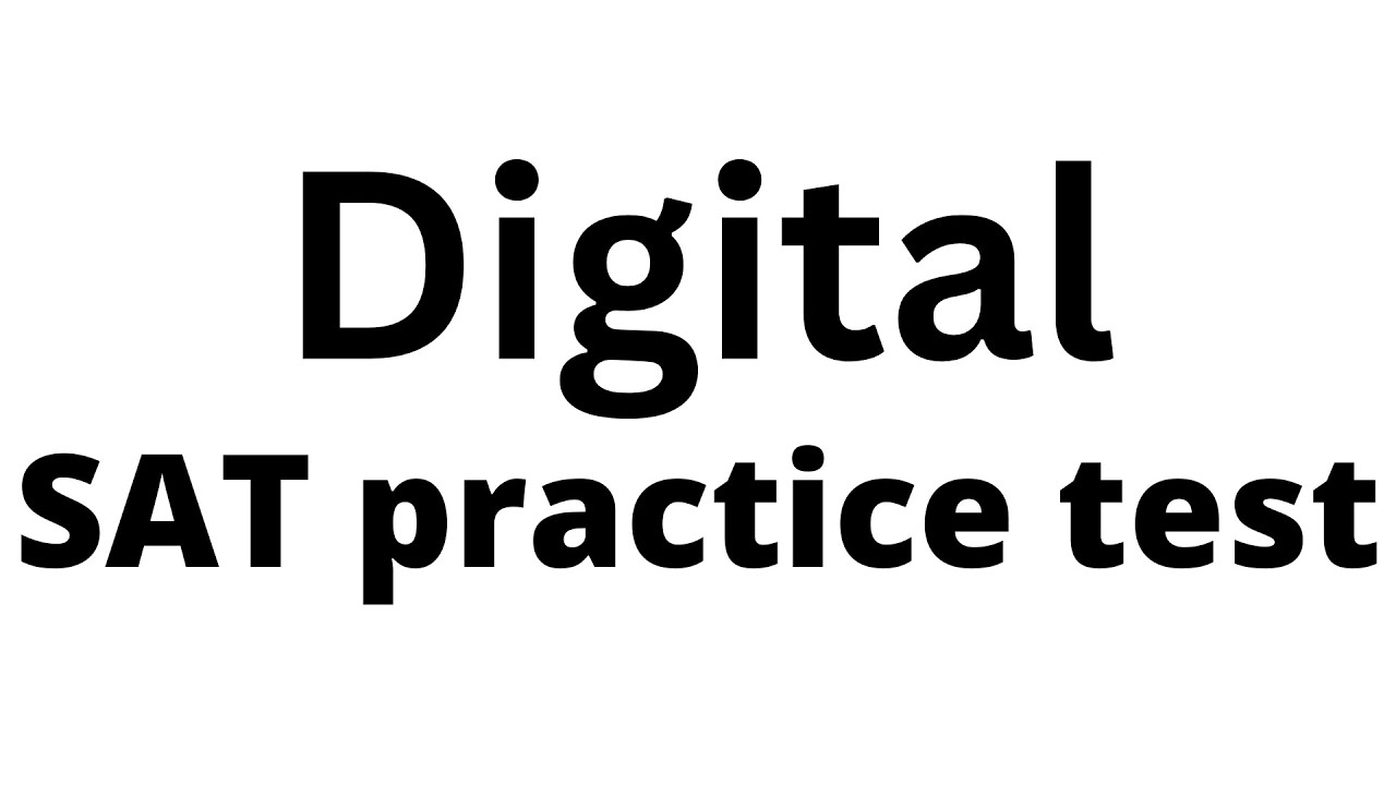 Digital SAT Practice Test (August 2024): #digitalsat #sat #maths #exam ...