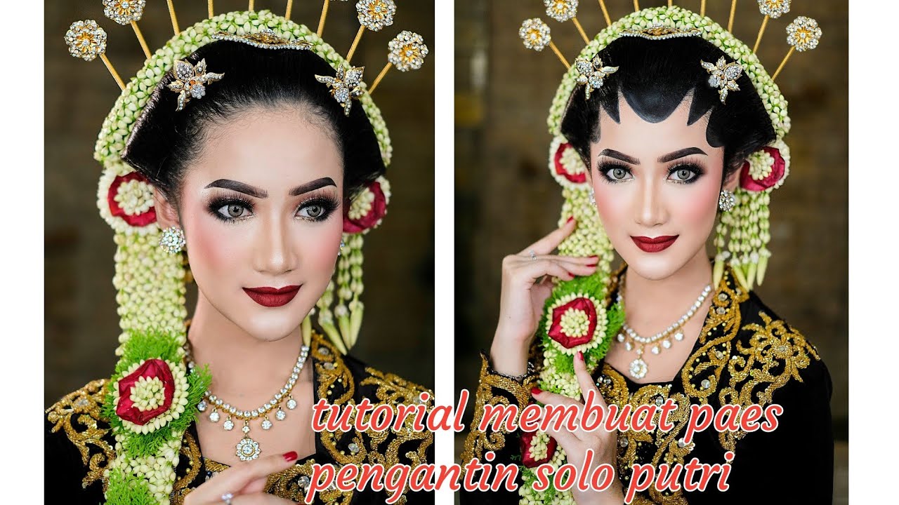 Tutorial cepat mudah bikin paes soloputri