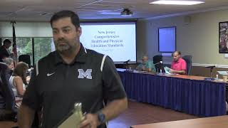 Mahwah Township Public Schools - Board of Education Meetings August 10th, 2022