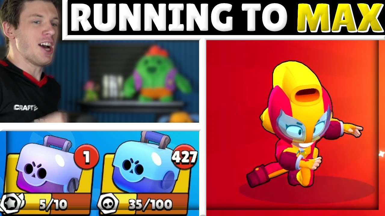 Running AS FAST AS I CAN Until I Unlock  MAX OUT Max  New Brawler Unboxing