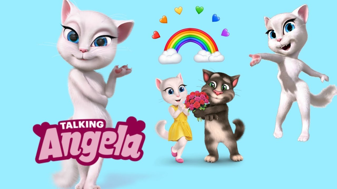 Download My First Talking Angela game play for kids and children #games #mytalkingangela